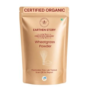 Earthen Story Organic Wheatgrass Powder 200g – Triticum aestivum