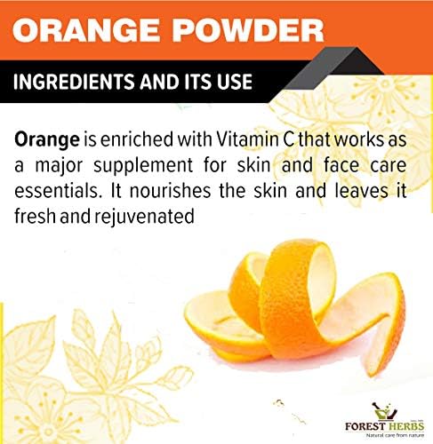 The Forest Herbs Orange Peel Powder 200g – Citrus sinensis
