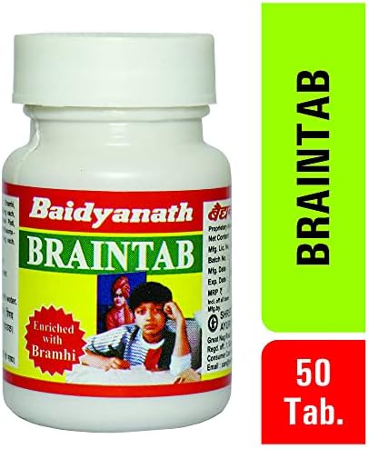 Baidyanath Braintab Tablets 50 – Ayurvedic Herb