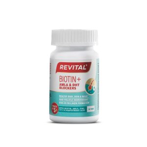 Revital Biotin+ with Amla Tablets 50 – Ayurvedic Herb