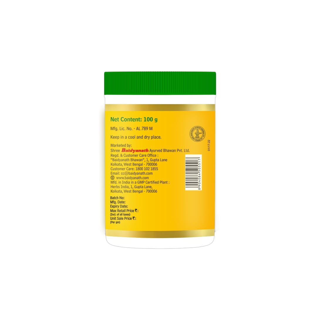 Baidyanath Avipattikar Churna Powder 100g – Ayurvedic Herb