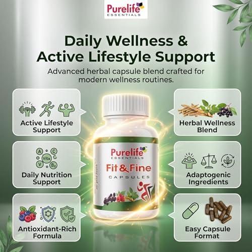 Purelife Essentials Fit & Fine Multi-Herbal Blend Tablets – Ayurvedic Herb