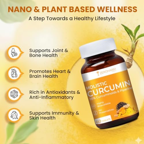 ZEROHARM Nano Curcumin Tablets – Curcuma longa