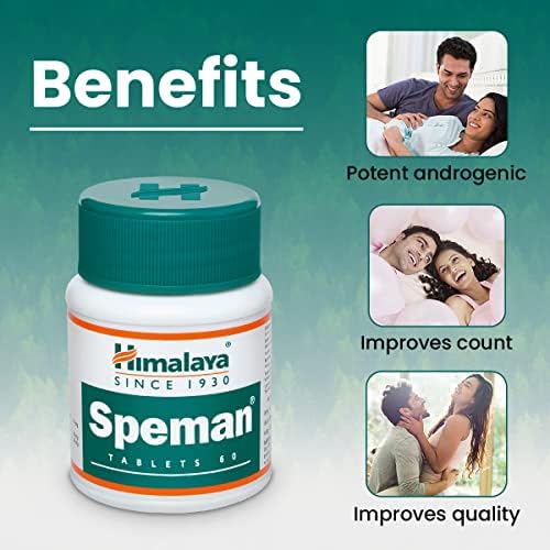 Himalaya Speman Tablets 60 – Ayurvedic Herb