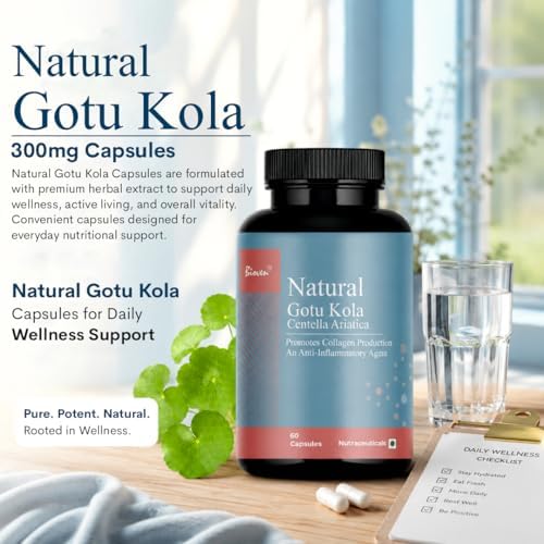 Gotu Kola Extract Capsules 60 – Centella asiatica