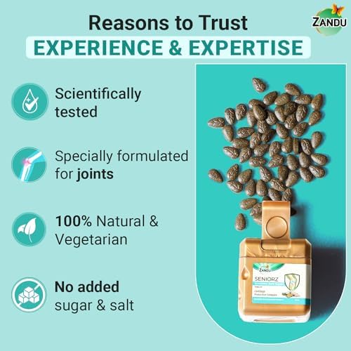 Zandu Seniorz Complete Joint Expert Tablets 60 – Ayurvedic Herb