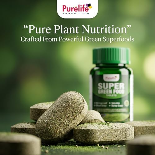 Purelife Super Green Food Tablets 30 – Ayurvedic Herb