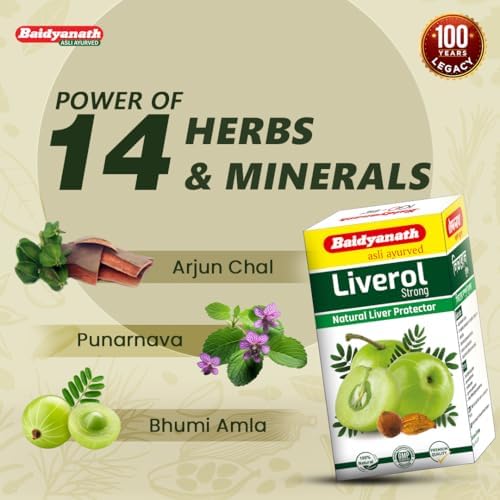 Baidyanath Liverole Strong Tablets 50 – Ayurvedic Herb