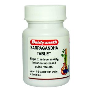 Baidyanath Sarpagandha Tablets 50 – Rauwolfia serpentina