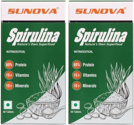 Sunova Spirulina Tablets – Arthrospira platensis