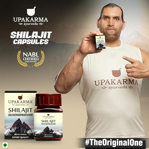 Upakarma Pure Shilajit Extract Capsules 90 – Herbal Extract