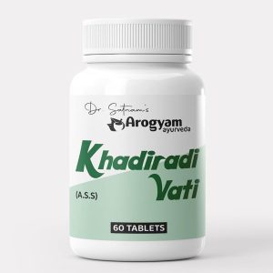 Dr. Satnam’s Khadiradi Vati for Oral & Throat Care Tablets 60 – Ayurvedic Herb