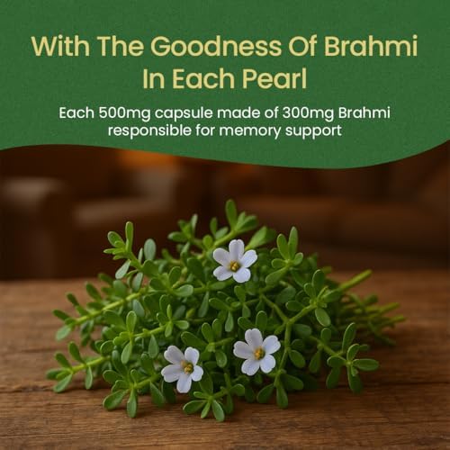 Kerala Ayurveda Brahmi Pearls Capsules 40 – Bacopa monnieri