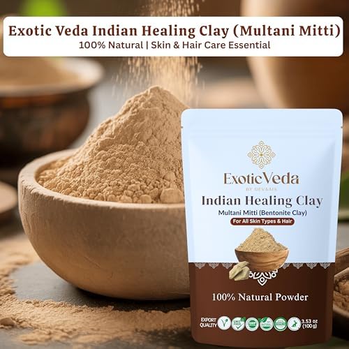 Exotic Veda Multani Mitti Powder 100g – Natural Skincare