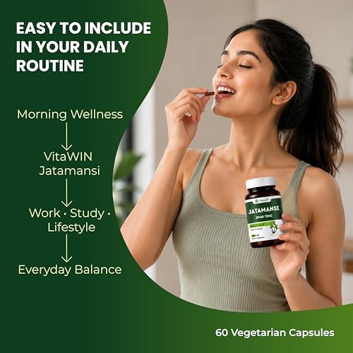 Jatamansi Capsules 60 – Nardostachys jatamansi