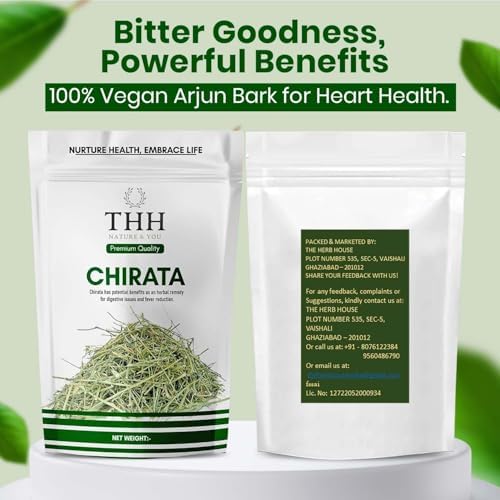 THH Chirayata Whole Herb Capsules 400g – Swertia chirata