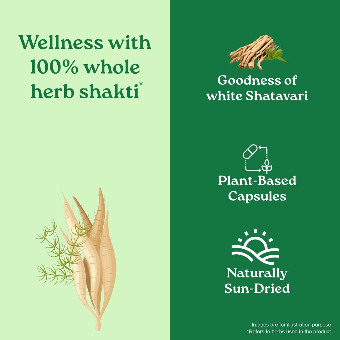Organic India Shatavari 60 Veg Capsules 60 – Asparagus racemosus