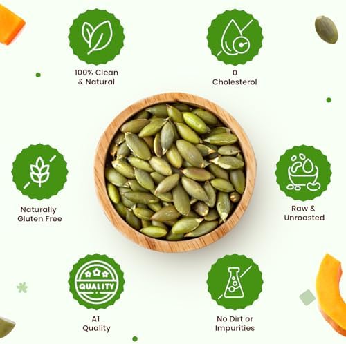 Neuherbs Raw Pumpkin Seeds Capsules 200g – Cucurbita pepo