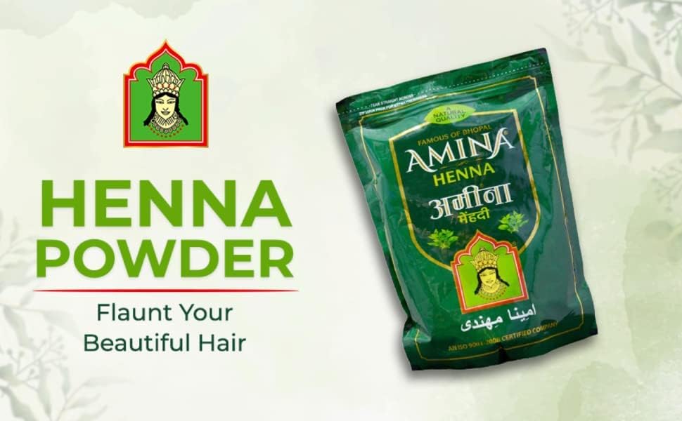 Amina Natural Henna Powder 1kg – Lawsonia Inermis