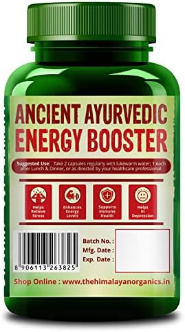 Himalayan Organics Ashwagandha 60 Veg 1000mg Capsules 60 – Withania somnifera