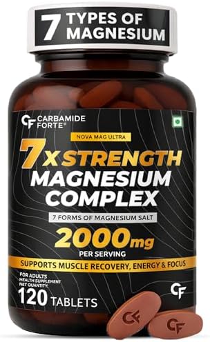 Carbamide Forte Magnesium Glycinate, Citrate & Complex Tablets – Vegetarian Mineral