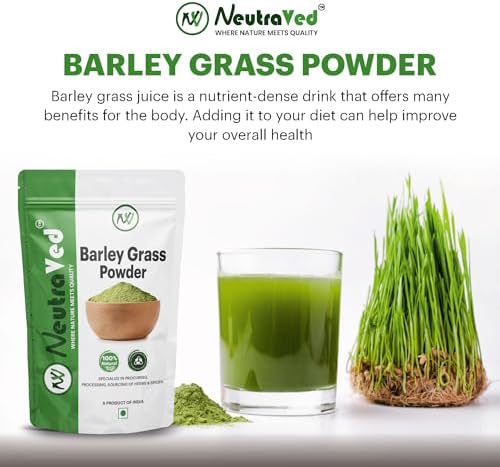 NeutraVed Barley Grass Powder 200g – Hordeum vulgare