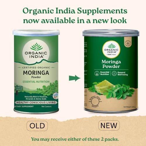 Organic India Moringa Powder 100g – Moringa oleifera