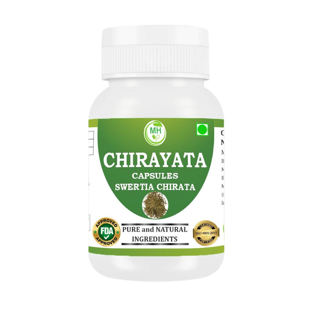 Morsan Chirata 500mg Capsules 60 – Swertia chirata