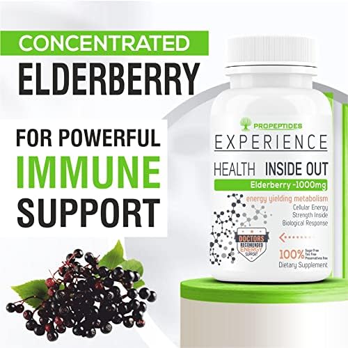 Propeptides Elderberry Standardised Extract Tablets 60 – Sambucus nigra