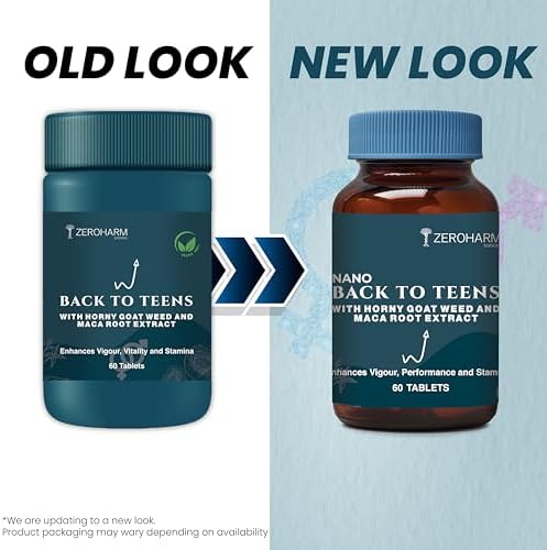 ZeroHarm Maca, Musli & Horny Goat Weed Tablets – Lepidium meyenii