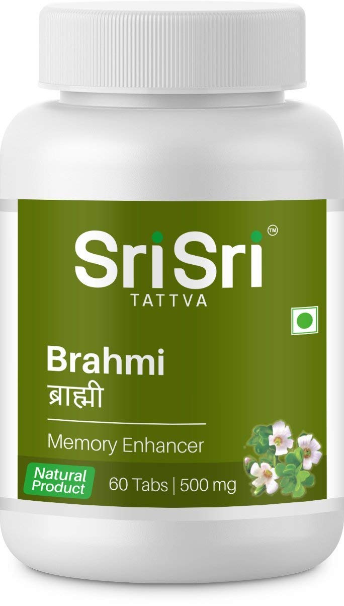 Sri Sri Tattva Brahmi 500mg Tablets 60 – Bacopa monnieri
