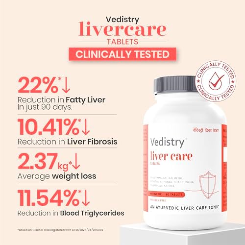 Vedistry Liver Care Tablets 60 – Ayurvedic Herb
