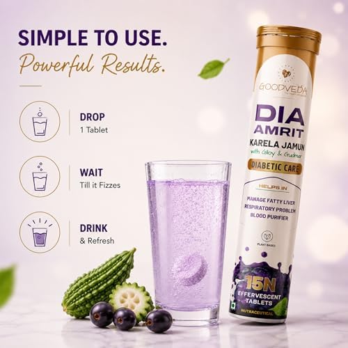 Karela & Jamun Effervescent Capsules – Momordica charantia