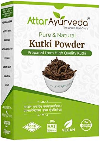 Attar Ayurveda Kutki Powder 100g – Katuki (Picrorhiza Kurroa)