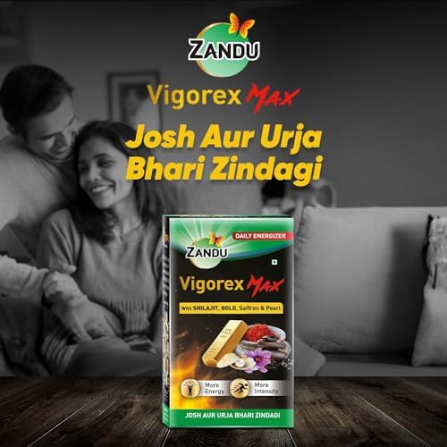 Zandu Vigorex Max Capsules 20 – Ayurvedic Herb