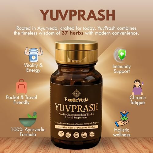 ExoticVeda Yuvprash Chyawanprash Tablets 60 – Emblica officinalis