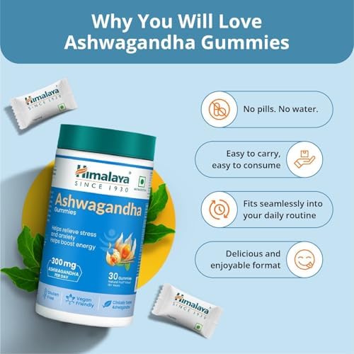 Himalaya KSM-66 Ashwagandha Gummies 60 – Withania somnifera