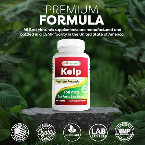 Best Naturals Kelp Tablets – Ayurvedic Herb