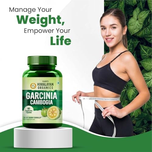 Himalayan Organics Garcinia Cambogia 60% HCA Capsules – Malabar tamarind