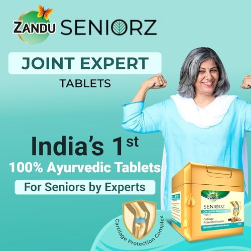 Zandu Seniorz Complete Joint Expert Tablets 60 – Ayurvedic Herb