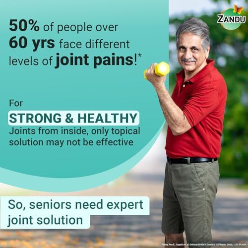 Zandu Seniorz Complete Joint Expert Tablets 60 – Ayurvedic Herb