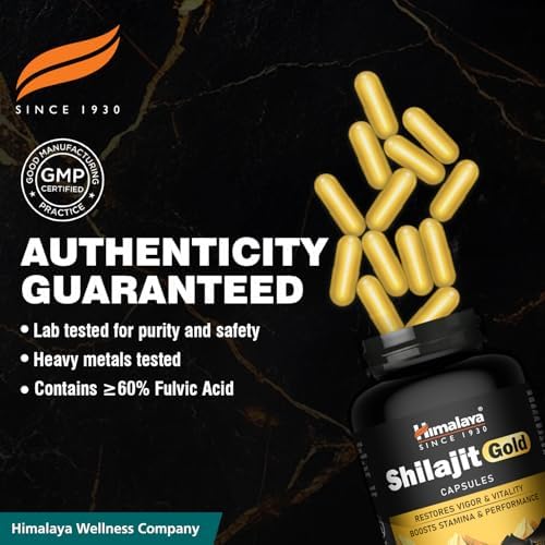 Himalaya Shilajit Gold Capsules – Ayurvedic Herb