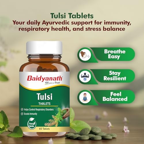 Baidyanath Tulsi Tablets 60 – Ocimum sanctum