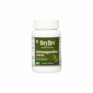 Sri Sri Tattva Ashwagandha 500mg Tablets 60 – Withania somnifera