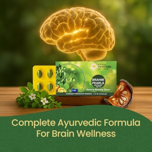 Kerala Ayurveda Brahmi Pearls Capsules 40 – Bacopa monnieri