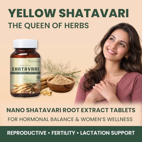 ZEROHARM Shatavari Tablets – Asparagus racemosus