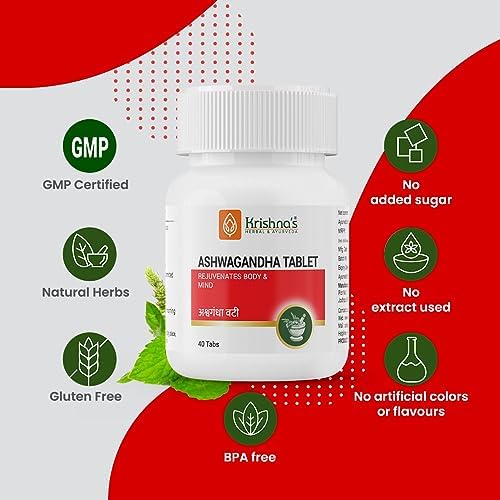 Krishna's Ashwagandha Vati Tablets – Withania somnifera