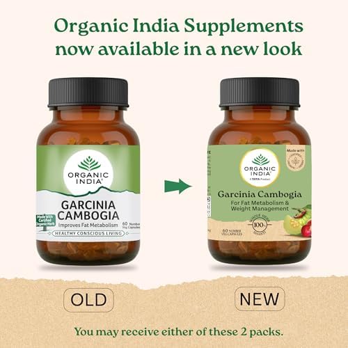 Organic India Garcinia Cambogia Capsules 60 – Malabar tamarind