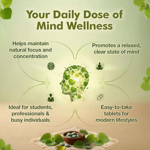 Baidyanath Brahmi Tablets 60 – Bacopa monnieri