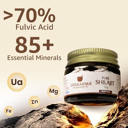 Upakarma Pure Himalayan Shilajit Resin – Asphaltum punjabianum